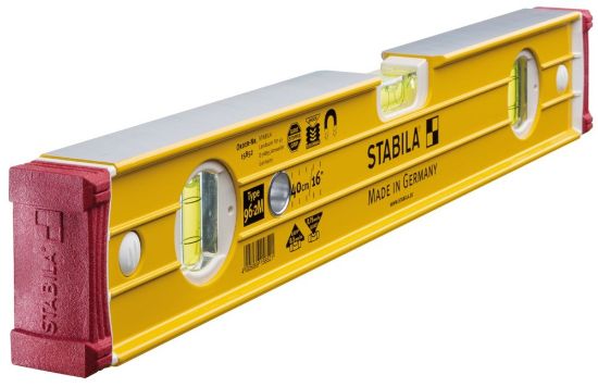 Afbeeldingen van STABILA Waterpas 96-2M magnetisch 2V1H 40CM