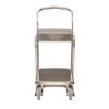 Afbeeldingen van MATADOR Etagewagen REBEL 400S aluminium 2 plateaus 750X490MM