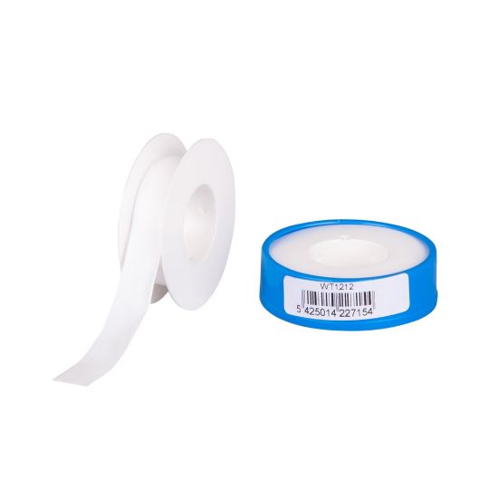 Afbeeldingen van Waterafdichtingstape PTFE wit 12MM 12M