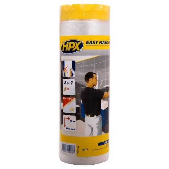 Afbeeldingen van Afplakfolie Easy mask fine line 1100MM 33M