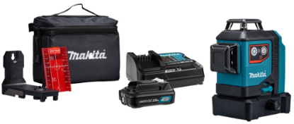 Afbeeldingen van Multilijn laser SK700DX rood 3x 360° 12V Max