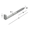 Afbeeldingen van GEBR. BODEGRAVEN Schroefduim EV met schroefgleuf HT4,4 50X9MM Ø4,4MM