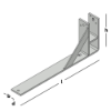 Afbeeldingen van GEBR. BODEGRAVEN F-anker EV 71MM 240X670MM 80X10MM