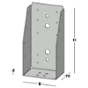 Afbeeldingen van GEBR. BODEGRAVEN Balkdrager GBS-ZL SV 100X200MM 1,5MM