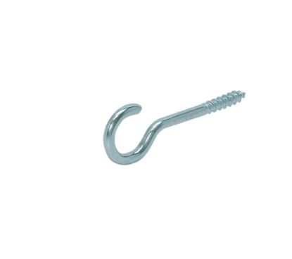Afbeeldingen van GEBR. BODEGRAVEN Schroefhaak EV met kleine haak HT4,8 70X16MM Ø3,8MM