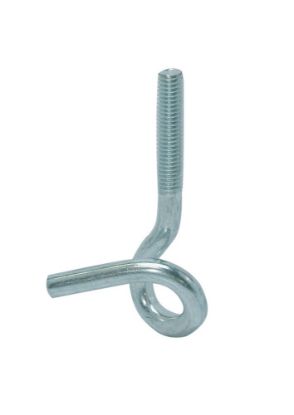 Afbeeldingen van GEBR. BODEGRAVEN Krulhaak EV metrische draad M10 120X20MM Ø8,85MM