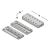 Afbeeldingen van GEBR. BODEGRAVEN Blinde houtverbinding ALU 110X40X12MM 71X171MM