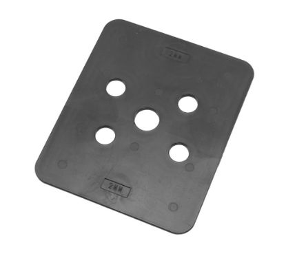 Afbeeldingen van GEBR. BODEGRAVEN Hogedrukplaat ABS 2MM 100X120MM