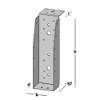 Afbeeldingen van GEBR. BODEGRAVEN Balkdrager GBS-LL SV 71X246MM 1,5MM