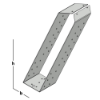 Afbeeldingen van GEBR. BODEGRAVEN Gordinglas RVS304 75X200MM 1,5MM