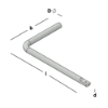 Afbeeldingen van GEBR. BODEGRAVEN BK-kruk EV 200X115MM Ø12MM
