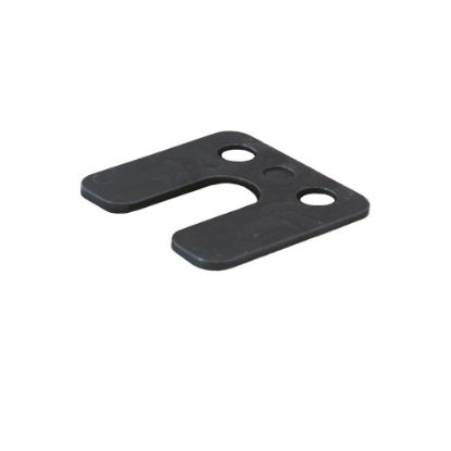 Afbeeldingen van GEBR. BODEGRAVEN Hogedrukplaat met sleuf ABS 3MM 70X70MM