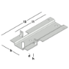 Afbeeldingen van GEBR. BODEGRAVEN Vloer HSB-strip SV + lip 303/220MM 111X3MM