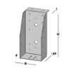 Afbeeldingen van GEBR. BODEGRAVEN Balkdrager GBS-KL SV 96X196MM 1,5MM