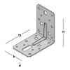 Afbeeldingen van GEBR. BODEGRAVEN Hoekanker + ril SV 90X90MM 60X2MM