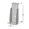 Afbeeldingen van GEBR. BODEGRAVEN Balkdrager GBS-KL SV 59X171MM 1,5MM