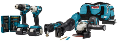 Afbeeldingen van Combiset DLX5068TX1 voor (slag)schroeven 18V