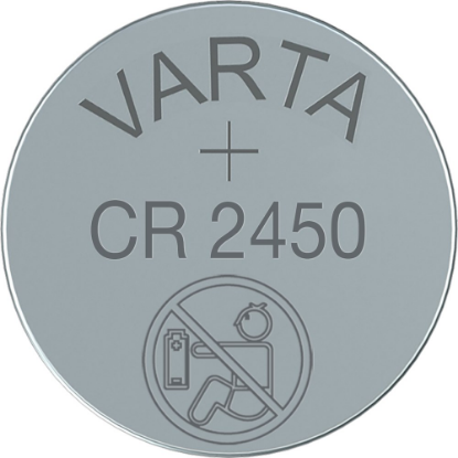 Afbeeldingen van VARTA Lithium knoopcelbatterij CR2450 3V