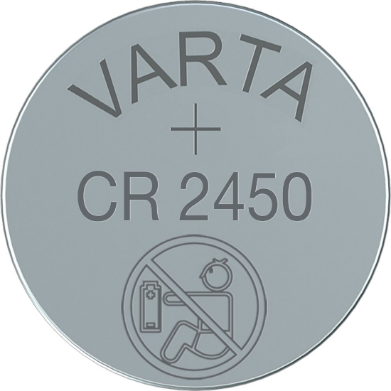 Afbeeldingen van VARTA Lithium knoopcelbatterij CR2450 3V