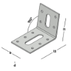 Afbeeldingen van GEBR. BODEGRAVEN Bovendorpelanker ZM 100° 60X80MM 60X2,5MM