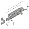 Afbeeldingen van GEBR. BODEGRAVEN Lichte schuif EV vlak 100X35MM 4MM