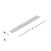 Afbeeldingen van GEBR. BODEGRAVEN Lijmkoppelstrip RVS316 O.G. 200MM 22X0,6MM