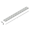 Afbeeldingen van GEBR. BODEGRAVEN Verbindingsplaat SV 1-gat Ø13 400MM 40X2MM