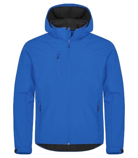 Afbeeldingen van Hoodie softshell jacket 0200912 kobalt s