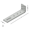 Afbeeldingen van GEBR. BODEGRAVEN Muurplaathoek TV 90X320MM 70X10MM