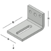 Afbeeldingen van GEBR. BODEGRAVEN Hoekanker zwaar EV 60X100MM 70X8MM
