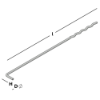 Afbeeldingen van GEBR. BODEGRAVEN UNI-L spouwanker RVS316 O.G. 290MM Ø4MM