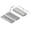 Afbeeldingen van GEBR. BODEGRAVEN Blinde houtverbinding ALU 170X60X14MM 96X221MM