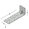 Afbeeldingen van GEBR. BODEGRAVEN Hoekanker + ril SV 60X180MM 60X2,5MM
