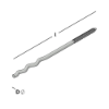Afbeeldingen van GEBR. BODEGRAVEN UNI-slagspouwanker RVS316 O.G. 130MM Ø4MM SL4,6X35MM
