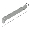 Afbeeldingen van GEBR. BODEGRAVEN Heng EV t.b.v. pen Ø16MM 300MM 40X5MM