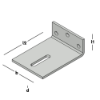 Afbeeldingen van GEBR. BODEGRAVEN Hoekanker zwaar TV 50X150MM 110X6MM