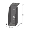 Afbeeldingen van GEBR. BODEGRAVEN Balkdrager GBS-LL EPZ 59X156MM 1,5MM