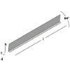 Afbeeldingen van GEBR. BODEGRAVEN Metalen randkist SV 84° 260X2000MM 1,5MM