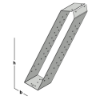 Afbeeldingen van GEBR. BODEGRAVEN Gordinglas SV 75X250MM 1,5MM