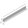 Afbeeldingen van GEBR. BODEGRAVEN Metalen randkist SV 90° 170X2000MM 1,25MM