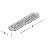 Afbeeldingen van GEBR. BODEGRAVEN Luchtrooster ZM 220X60MM 2MM