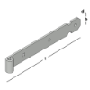 Afbeeldingen van GEBR. BODEGRAVEN Heng EV t.b.v. pen Ø13MM 300MM 40X5MM