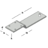 Afbeeldingen van GEBR. BODEGRAVEN Vloerkozijnstrip TV 35X140X260MM 100X10MM