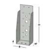 Afbeeldingen van GEBR. BODEGRAVEN Balkdrager GBS-ZL SV 71X196MM 1,5MM