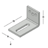 Afbeeldingen van GEBR. BODEGRAVEN Hoekanker zwaar SV 60X100MM 60X6MM