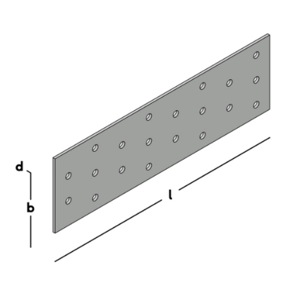 Afbeeldingen van GEBR. BODEGRAVEN Koppelplaat SV 60MM 200X2MM