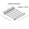 Afbeeldingen van GEBR. BODEGRAVEN Putrooster TV 200X200MM