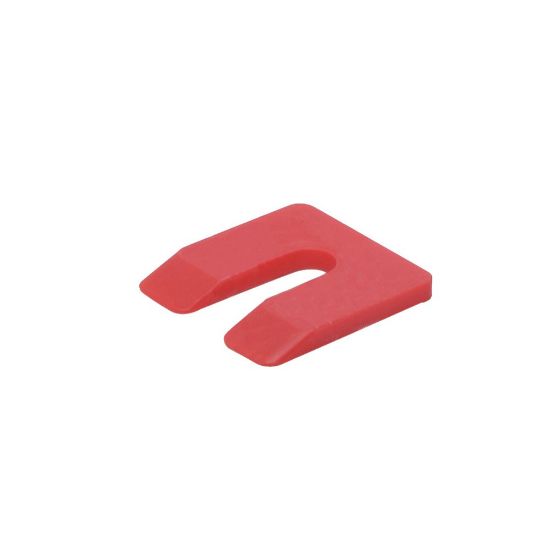 Afbeeldingen van GEBR. BODEGRAVEN Uitvulplaatje KS rood doos 5MM 50X50MM