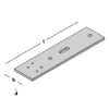 Afbeeldingen van GEBR. BODEGRAVEN Vloerelementstrip TV 400MM 100X10MM