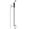 Afbeeldingen van GEBR. BODEGRAVEN Muurplaatanker BL M20 600X60MM dl>120